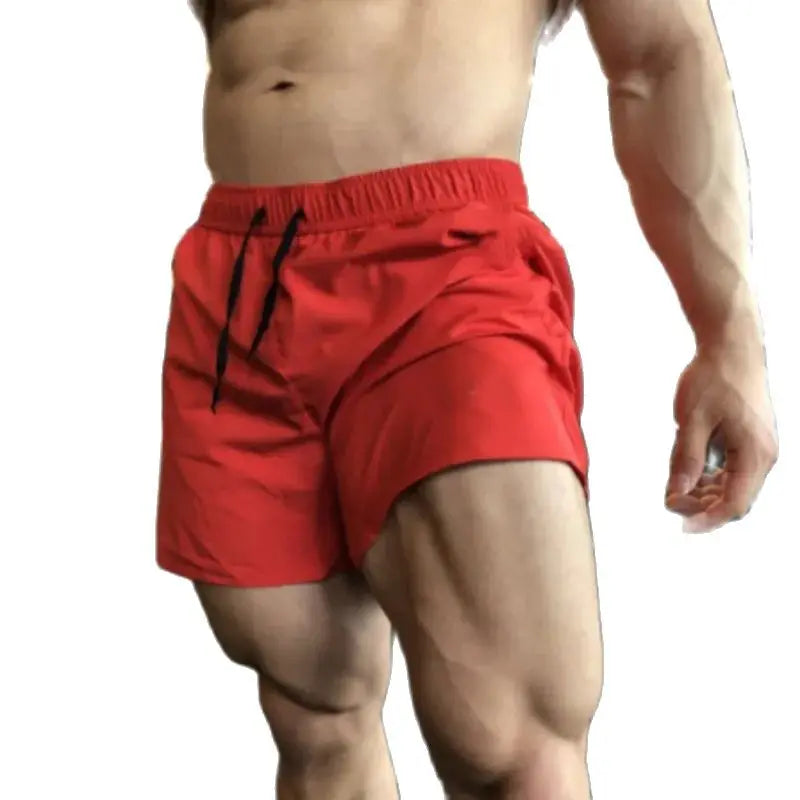 Solid Casual Quick Dry Sports Shorts For Men Summer Gym Fitness Football Running Shorts Mens Short Trousers Beach Holiday Shorts