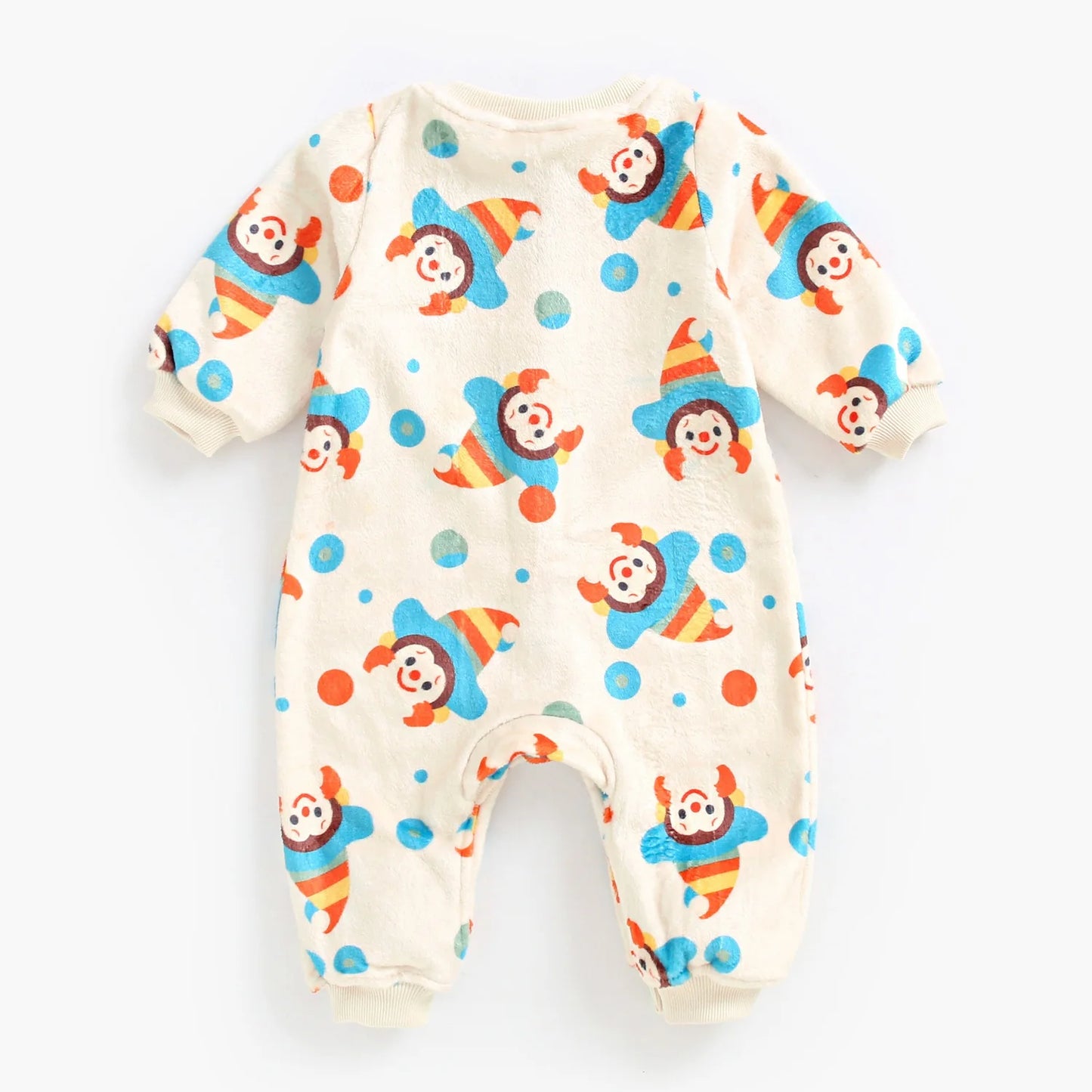 Sanlutoz Halloween Winter Long Sleeve Baby Jumpsuits Flannel Warm Toddler Rompers Clothing Unisex Cute