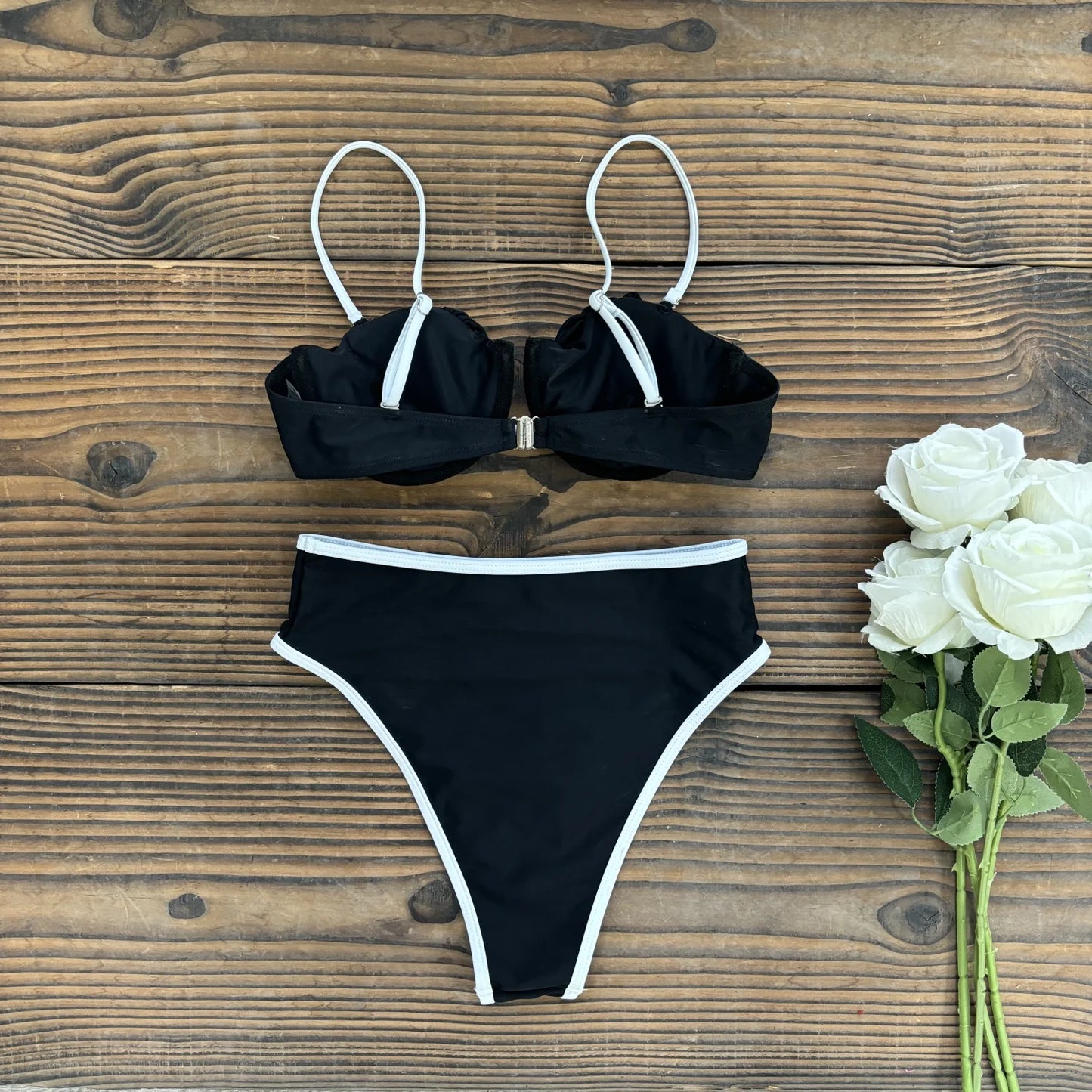 Black White Bikinis Sexy Swimwear Women Extreme Bikini Micro Biquini Swimsuit Female Bathing Suit Bodysuit Summer Beach Wear