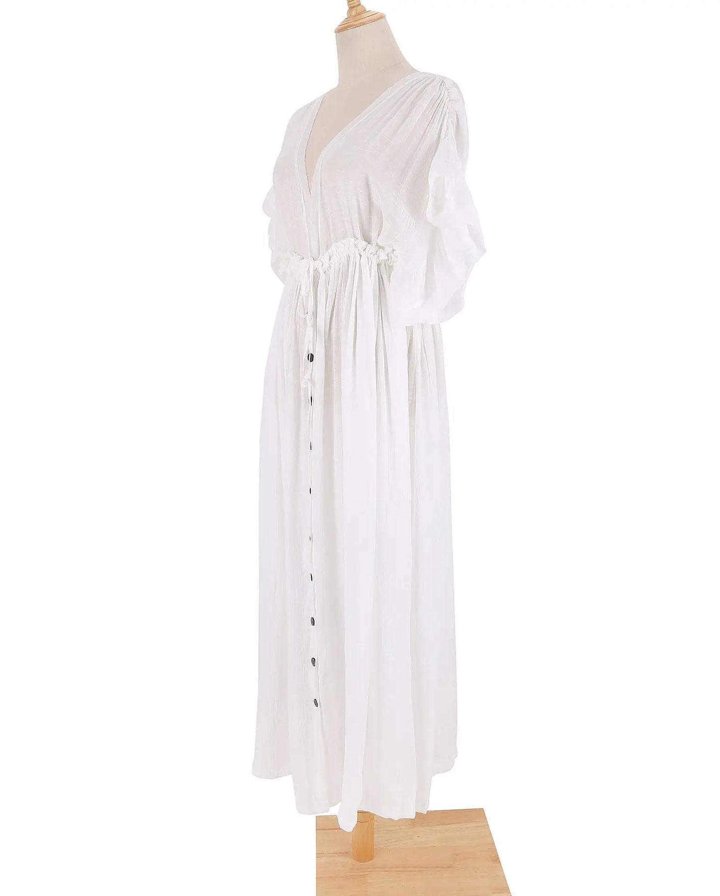 Women Swimsuit Cover Up Open Front Long Beach Kimono Cardigan Swim Bathing Suit Kimono