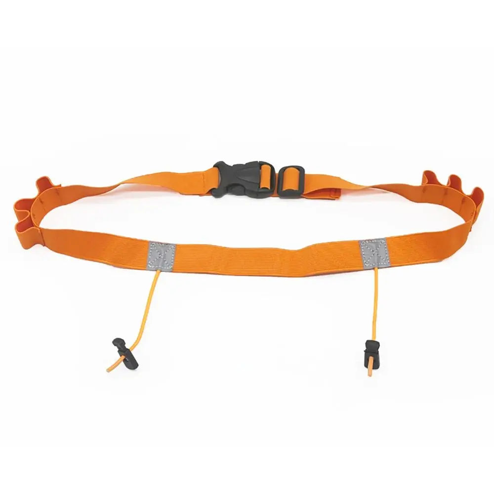 High-quality Polyester Running Number Belt Multicolour Unisex Marathon Race Belt Adjustable Gel Holder Waist Support