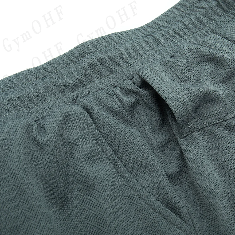 Anime Compression Shorts Men T Shirt Summer Sportswear Gym Jogging Training Workout Male Fitness Sport 2 In 1 Shorts Quick Dry