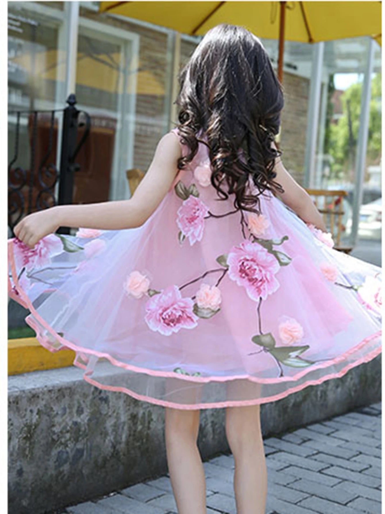 Bohemian Summer Girls Flower Dress Kids Girl Beach Dresses Chiffon Kids Dresses Floral Teenager Girls Clothes 6 8 10 12 14 Year