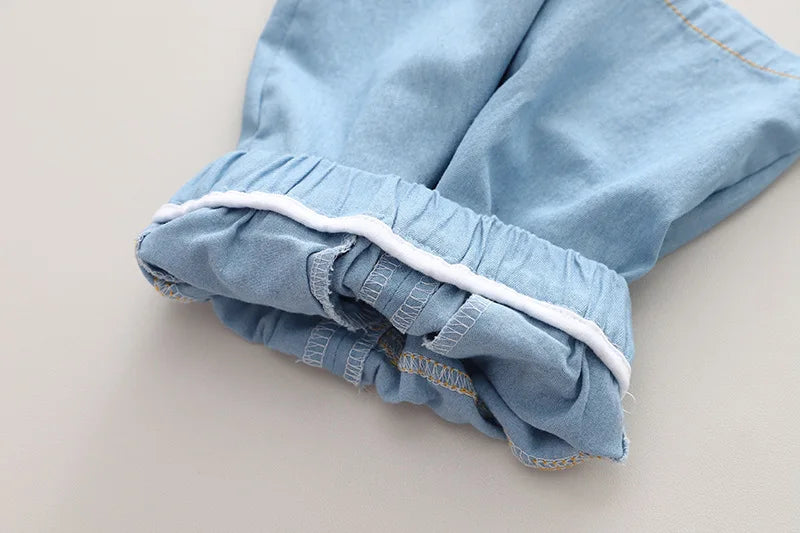 Summer new shirt 2024 boys lapel short-sleeved suit kidsren's clothing kidsren's workwear casual pants shirt two-piece set