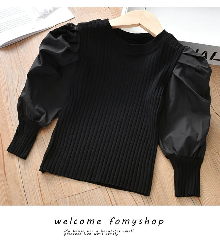 Summer White Baby Girls Long Sleeve Shirt Princess Shirt for T Shirt Casual Clothes Kid Girl Short Sleeve Tops Pullover