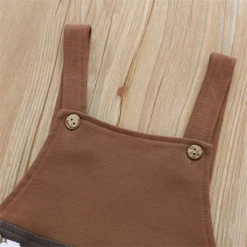 Halloween Baby Costume Cowboy Sheriff Fancy Party Rompers Hat Scarf Cool Infant Baby Clothes Outfit