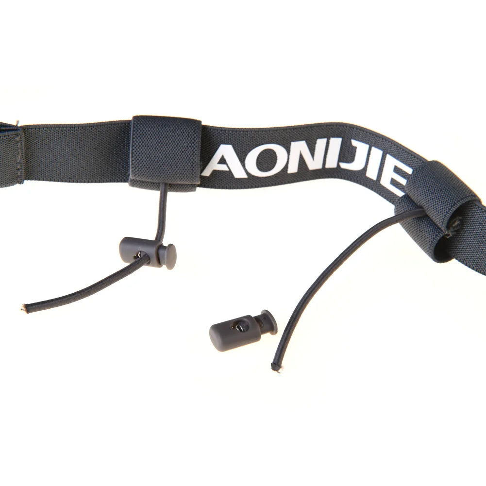 AONIJIE Unisex E4076 Running Race Number Belt Waist Pack Bib Holder for Triathlon Marathon Race Cycling Motor with 6 Gel Loops