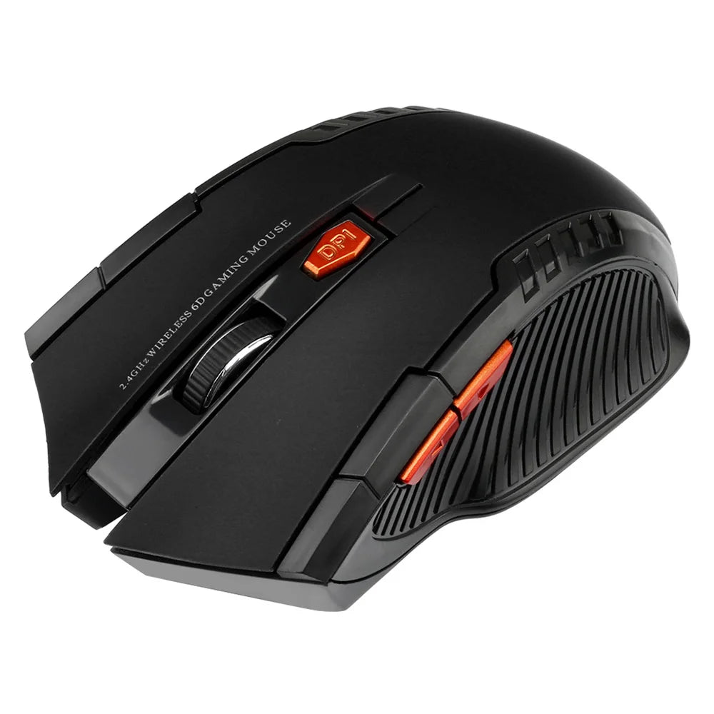 2.4GHz Wireless Mouse Optical Mice Mouse Gaming with USB Receiver Gamer 2000DPI 6 Buttons Mouse For Computer Laptop Accessories