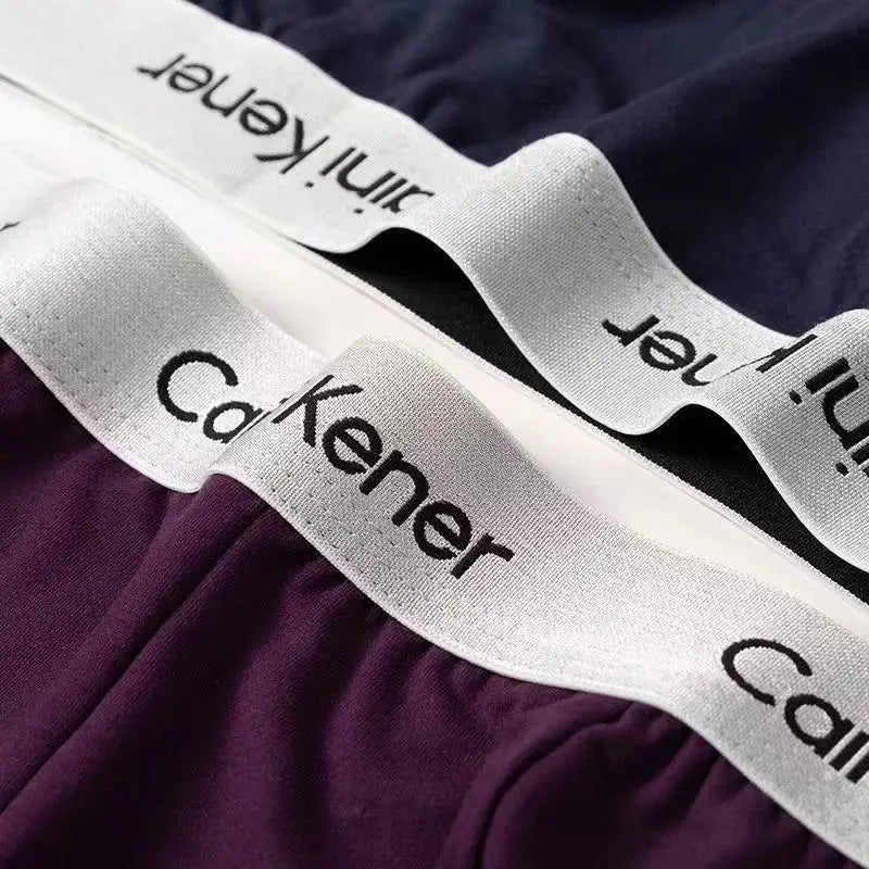 4Pcs/Lot Men's Underwear Fashion Boxer Solid Color Sexy Men's Boxer Shorts Comfortable Breathable Hip Lift Underwear for Men