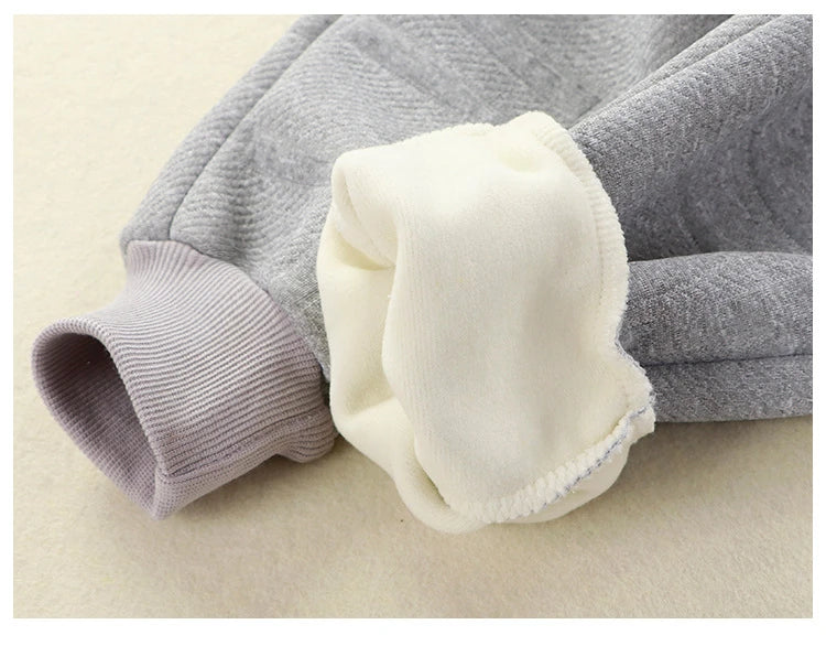 Children Sweatpants for Boys Girls Autumn Winter Thick Casual Pants Girl Student Loose Sports Pants Kawaii Letter Kids Trousers