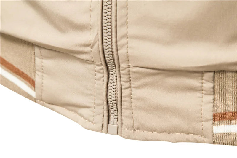 Spring Summer Bomber Jacket Men Black Casual Slim Fit Baseball Mens Jackets New Autumn Fashion High Quality Jackets for Men