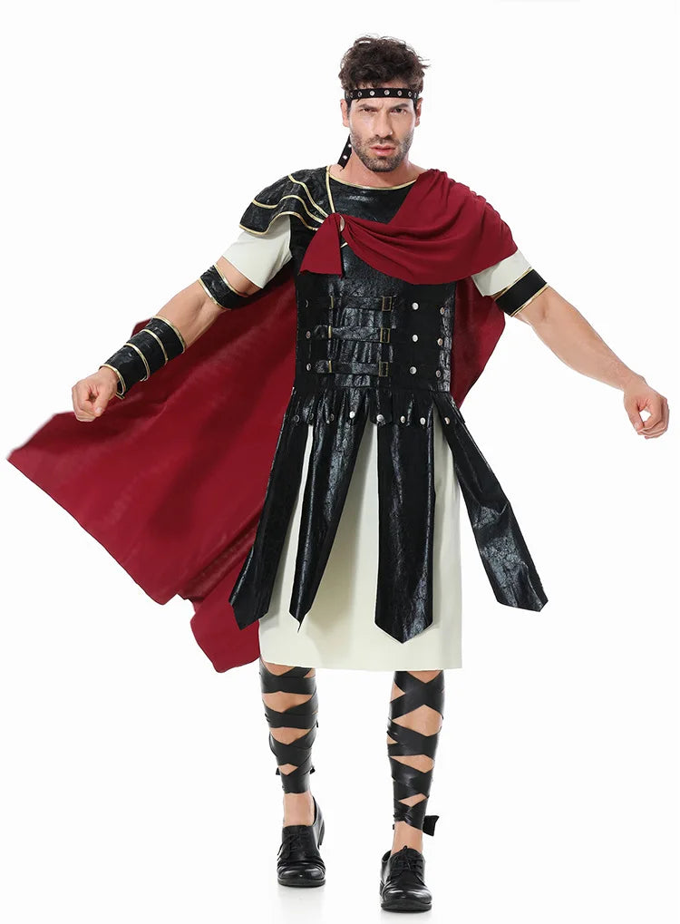 Sparda Soldier Cosplay Costume Halloween Family Set Festival Outfit Fancy Roman Gladiators Playsuit For Adult Kid Carnival Party