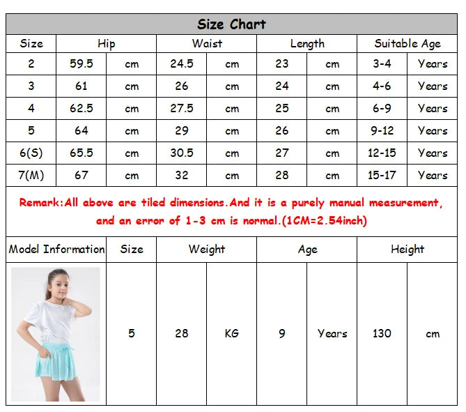 3-15 Years Girls Flowy Shorts Butterfly Shorts With Pocket 2-in-1 Athletic Running Shorts For Kids Active Workout Sports Tennis