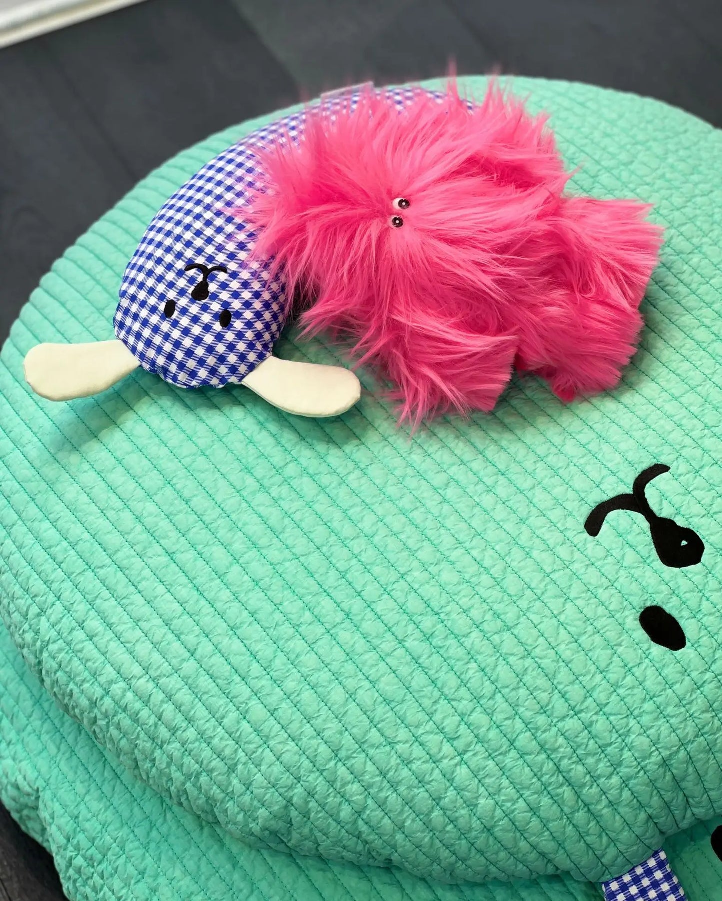 Ins Style New Pet Products Cat Dog Deep Sleep U-shaped Pillow Cotton Removable and Washable Chin Pad