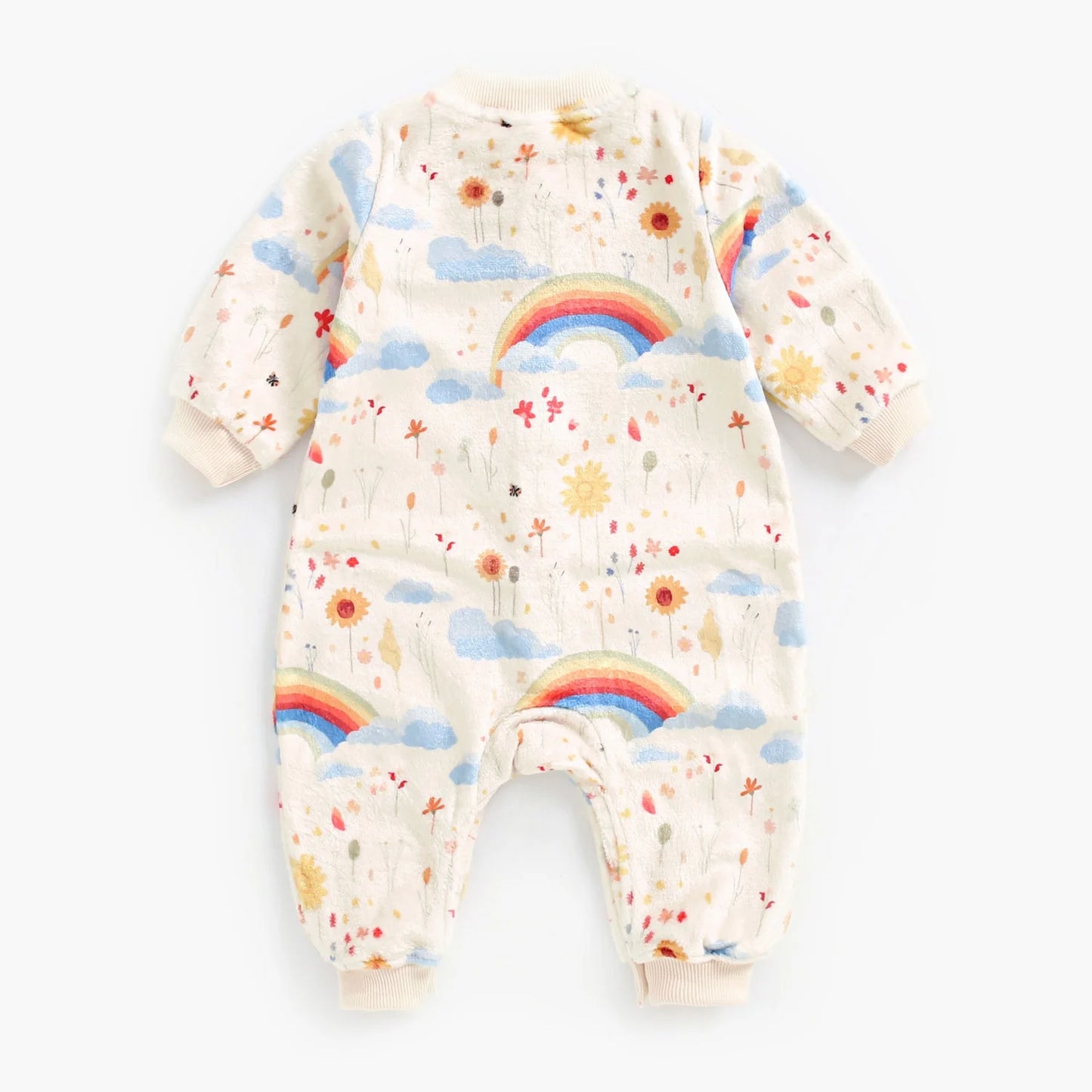 Sanlutoz Halloween Winter Long Sleeve Baby Jumpsuits Flannel Warm Toddler Rompers Clothing Unisex Cute