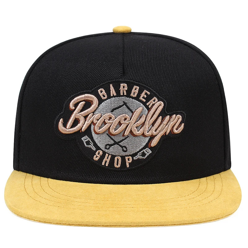 BROOKLYN Letter Embroidered Snapback Cap Men Fashion Cotton% Hat Adjusted Outdoor Sport Leisure Hats Hip Hop Baseball Caps