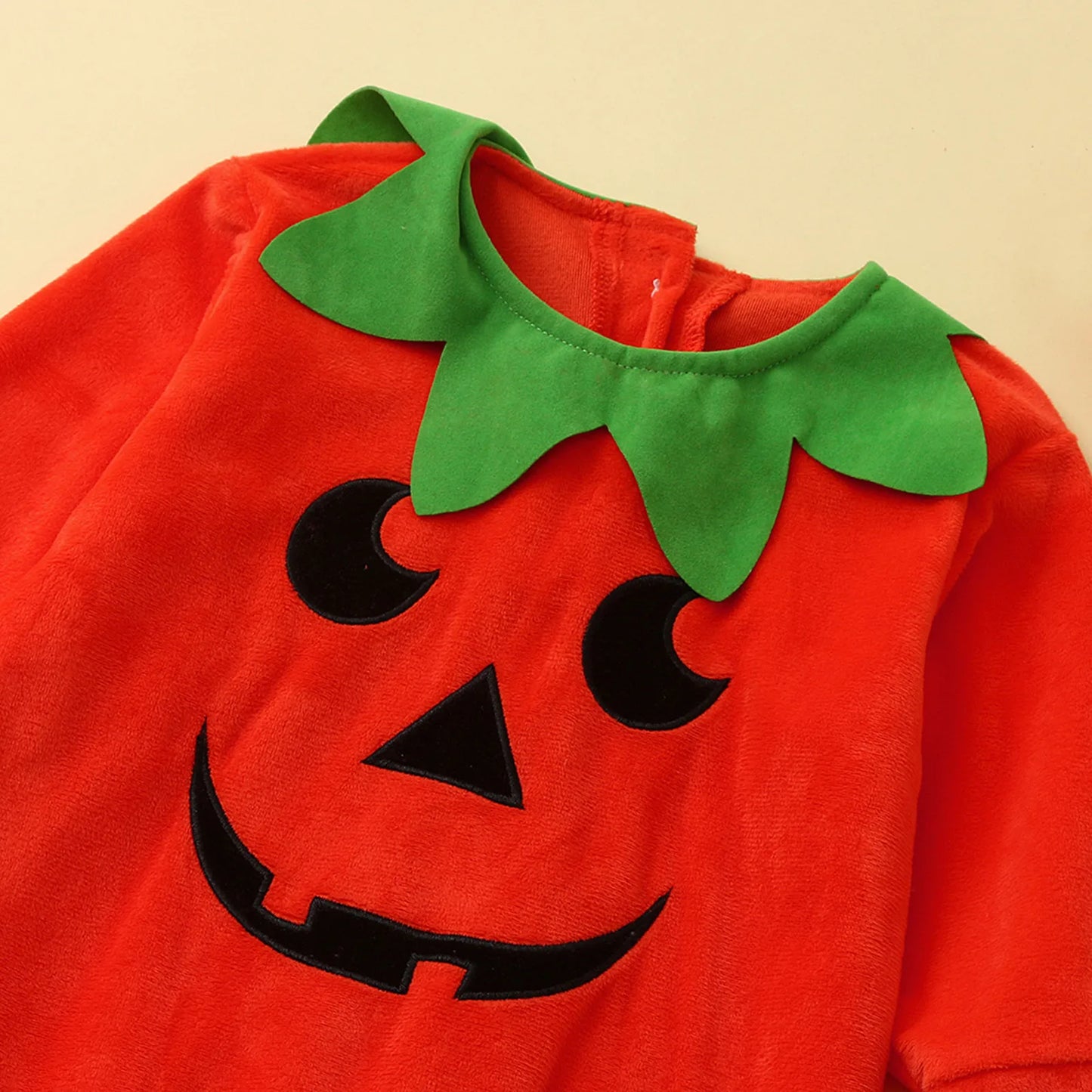 0-3 Years Halloween Costume for Infant Boys Girls Sleeveless Hood Jumpsuit Baby Party Cosplay Pumpkin Warm Soft Cotton Clothing