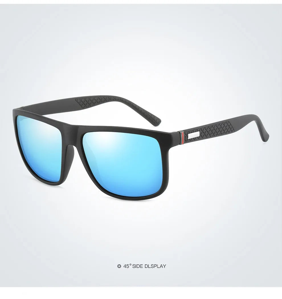Fashion Vintage Square Polarized Sunglasses Men Women Luxury Brand Designer Men's Sun Glasses Driving Fishing UV400 Eyewear Man