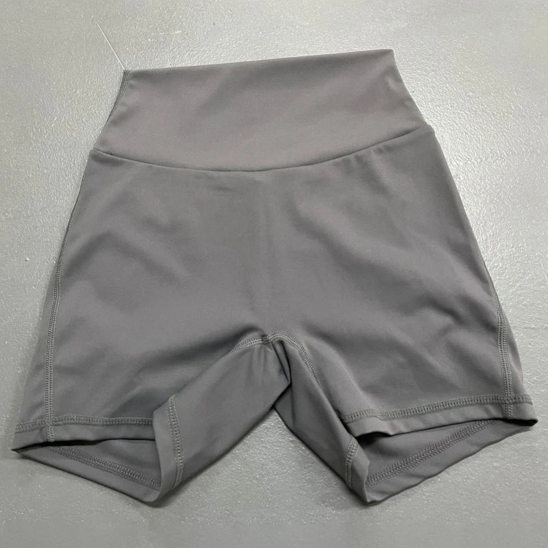 Shorts Women Sport With Pocket Buttocks Fitness Workout High Waist Tights Leggings Push Up Cycling Shorts Scrunch Gym Clothing