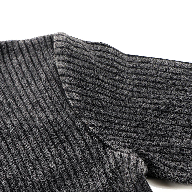 2024 ribbed black washed sets with string winter clothes dress for girls childhood shirts and baby pants black tired dresses