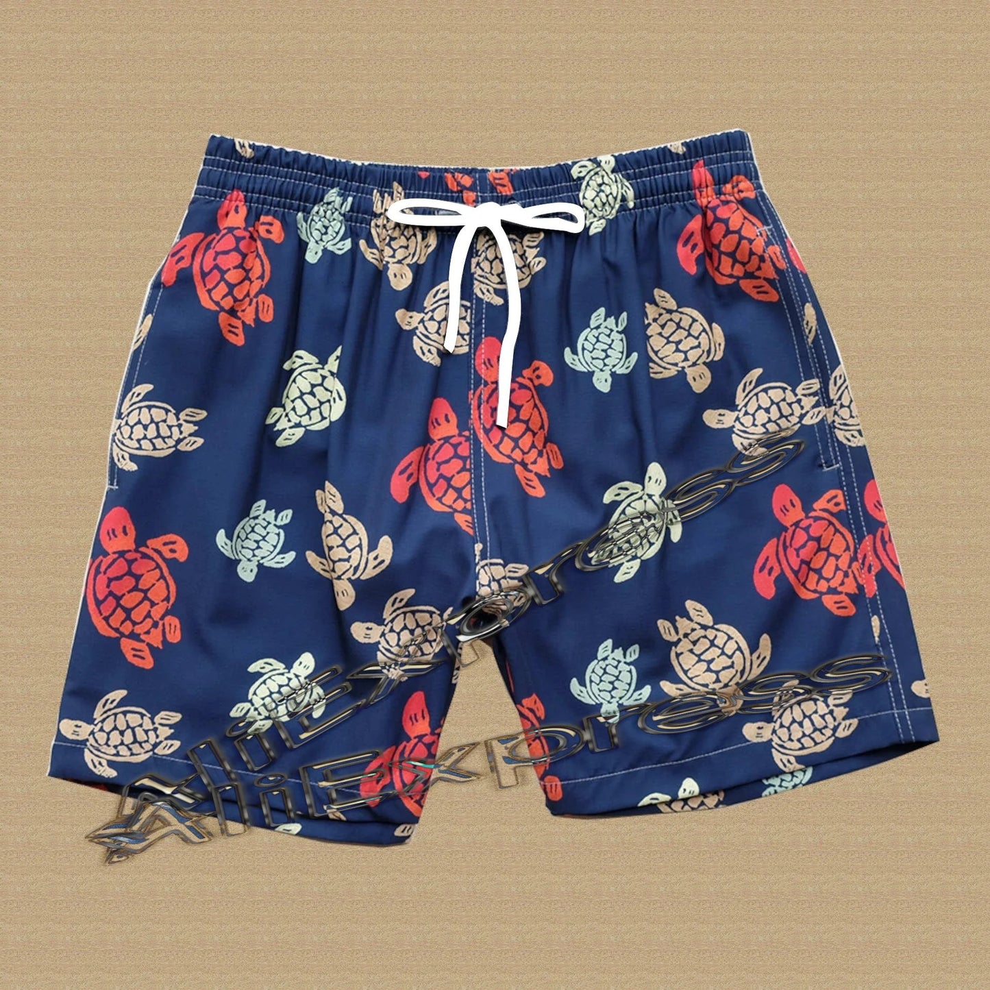 Summer Bermuda Masculina Men'S Beach Surfing Sports Trunks Quick Drying Loose Wear Casual Shorts Sports Gym Shorts Board Shorts