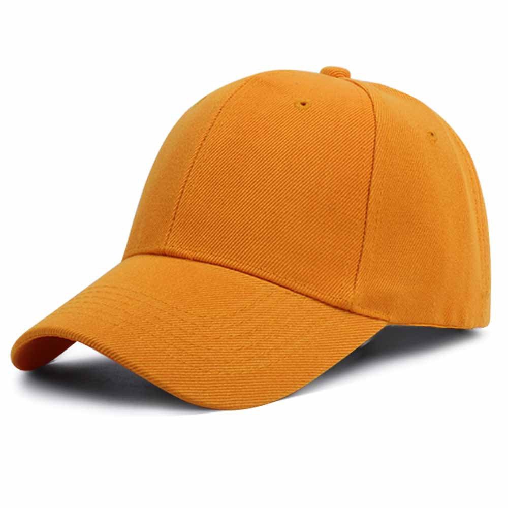 Men Women Multiple Colour Baseball Cap Peaked Cap Solid Color Adjustable Unisex Spring Summer Dad Hat Shade Sport Baseball Hats
