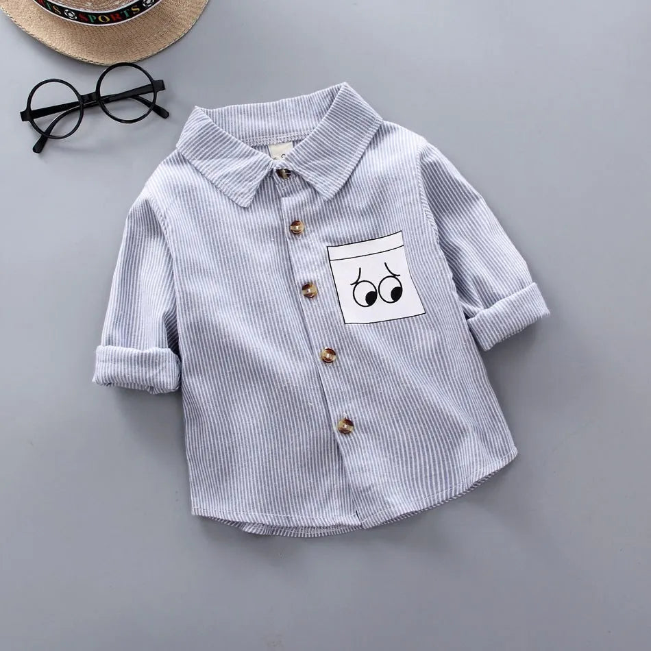 2024 Korean Fashion Children Tops Boys Buffalo Plaid Flannel Shirt Baby Casual Shirt Outerwear Clothes Autumn Girls Blouses 0-5T