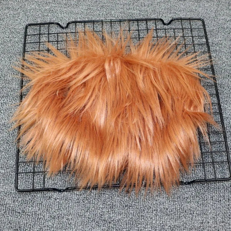 Small and Medium Sized Pet Dog Funny Clothes Cosplay Fatal Dolls Henshin Outfit Wig Upright Scary Costume Halloween Gatherings