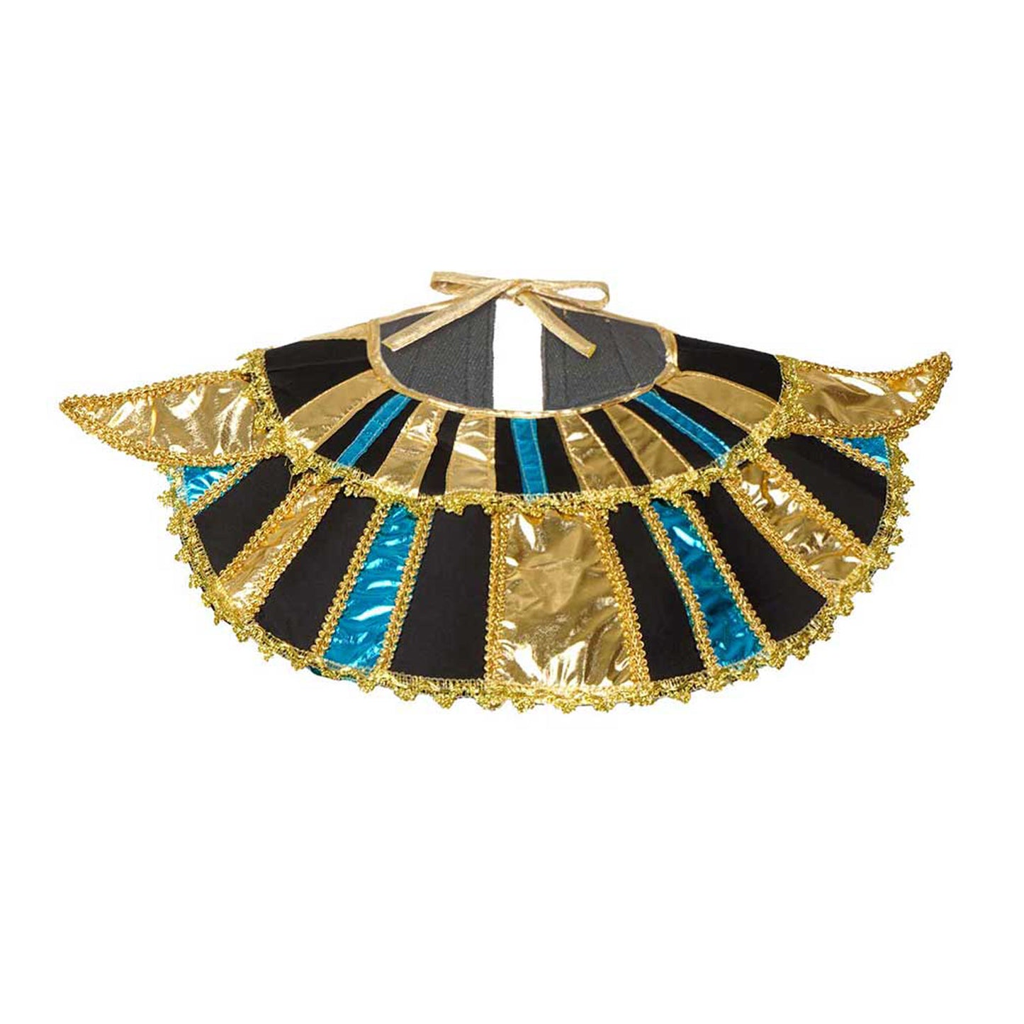 Mens Ancient Egyptian Pharaoh King Cosplay Costume Halloween Fancy Dress Skirt with Cuffs Collar Outfit for Theme Party/Stage