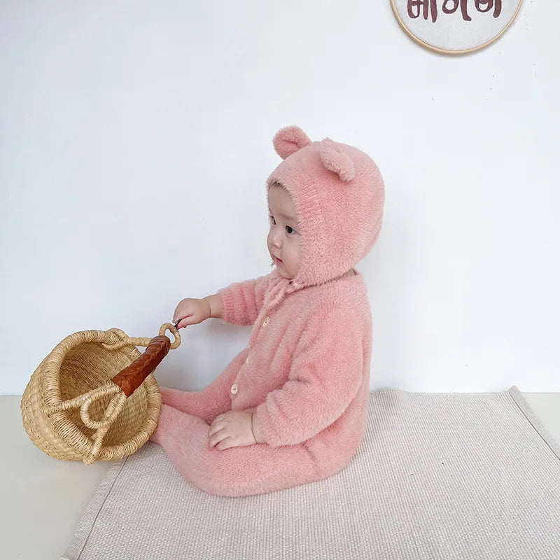 2024 NEW Octopus Cosplay For Newborn Baby Halloween Costumes Pink Cushion Christmas Pillow Romper