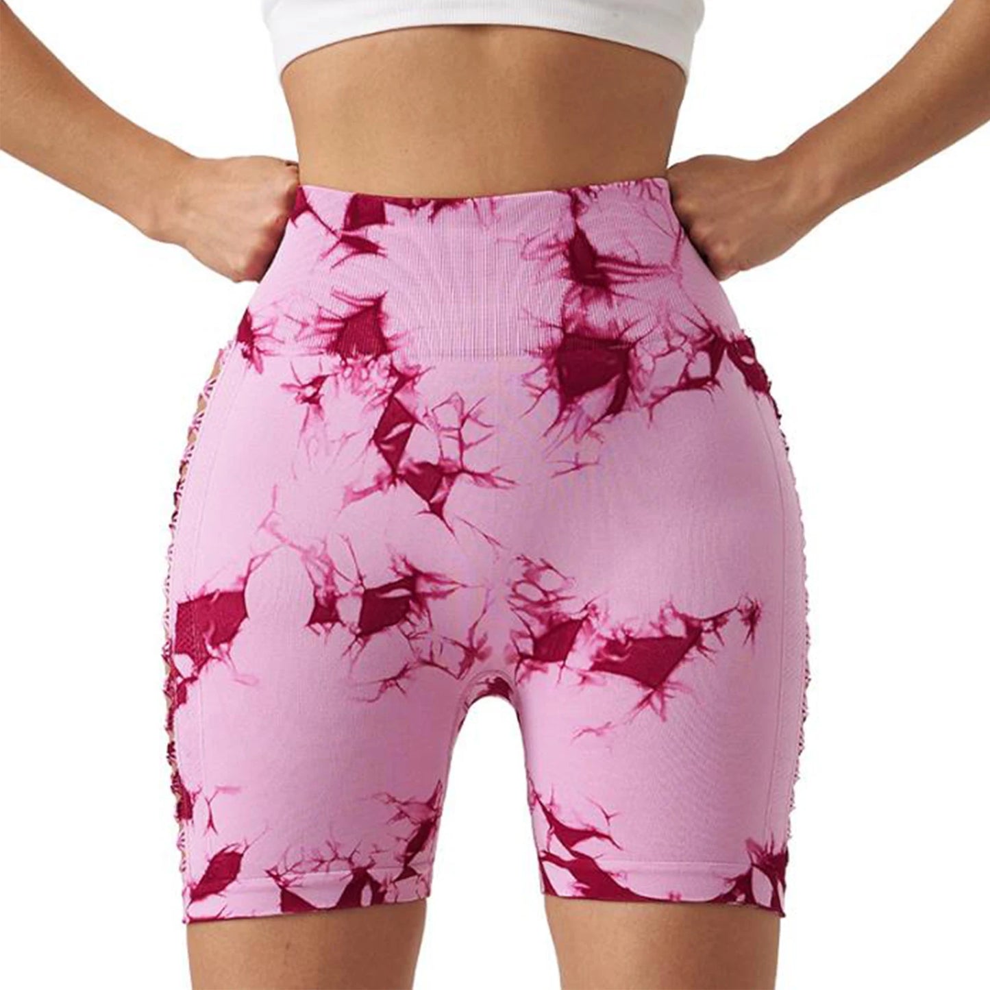 Women s High Waist Yoga Leggings with Side Pockets and Tummy Control Non-See Through Workout Pants for Running