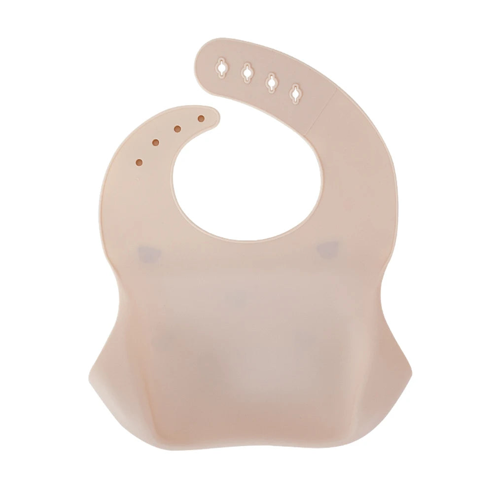 Baby Bib Waterproof Soft Silicone Scarf Summer Cute Cherry Print Adjustable Bibs Burp Cloths Baby Feeding Aprons Kids Eating