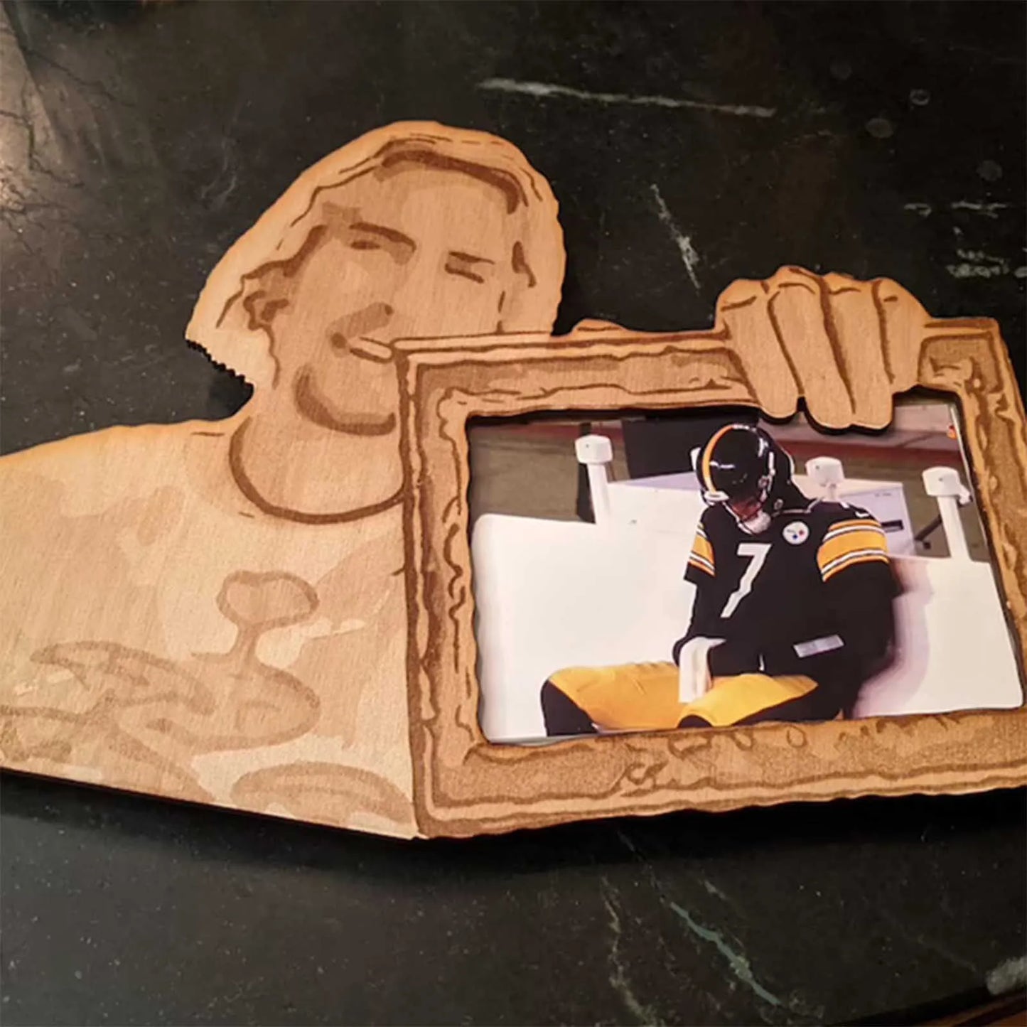 This Photograph Picture Frame Look At This Graph, Personalized Wood Picture Frame, Funny Gift, Best Friend Gift, Wedding Gift