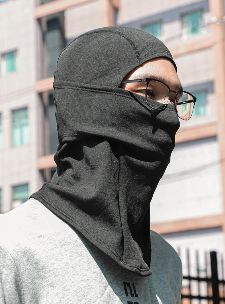 WEST BIKING Winter Cycling Scarf Fleece Keep Warm Balaclava Men Women Bicycle Hat Headwear Ski Helmet Liner Windproof Sport Cap