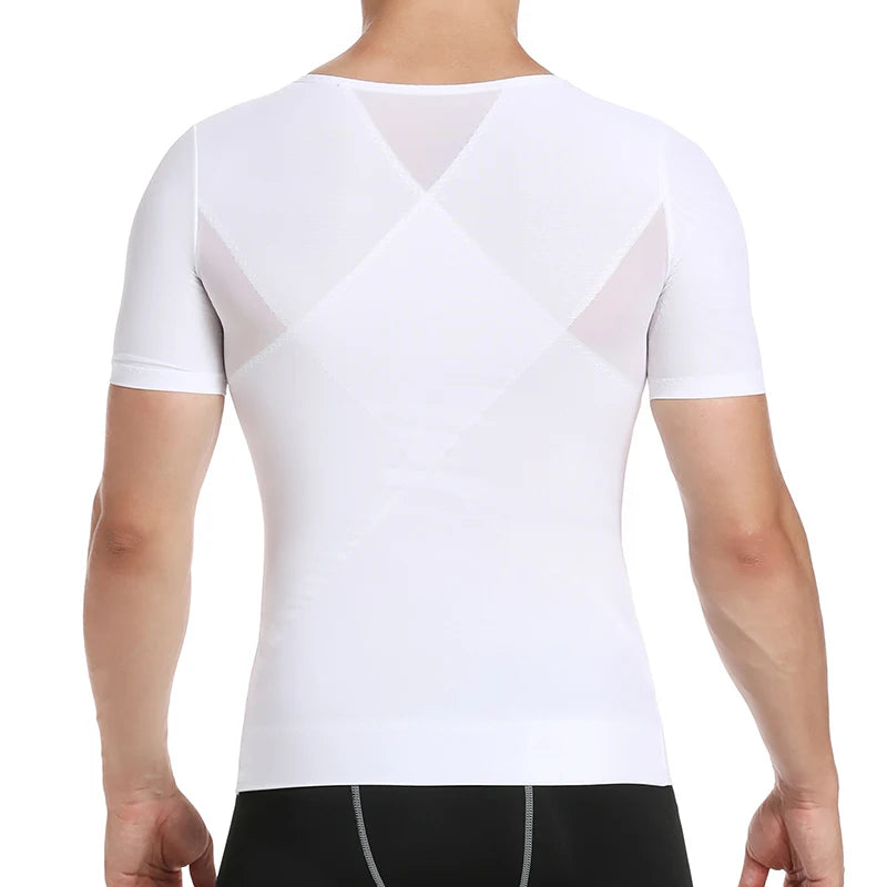 Men Body Shaper Waist Trainer Tummy Control T-Shirt Compression Shirts Weight Loss Slimming Underwear Abdomen Slim Tank Tops