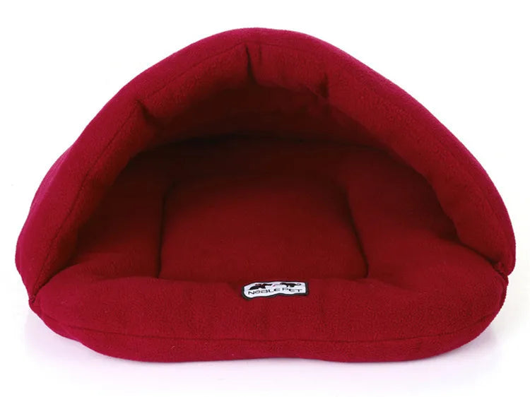 Winter warm slipper shape pet cushion house dog bed dog house soft comfortable cat dog bed house high quality products