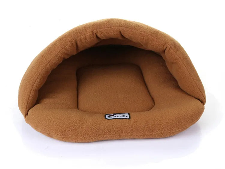Winter warm slipper shape pet cushion house dog bed dog house soft comfortable cat dog bed house high quality products