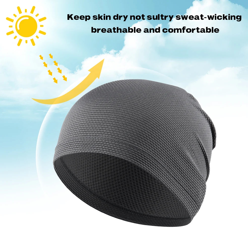 Summer Cool Running Cap Fashion Bicycle Hat Cycling Sport Caps Headdress Headscarf Hiking Baseball Riding Beanie Men Women Hats