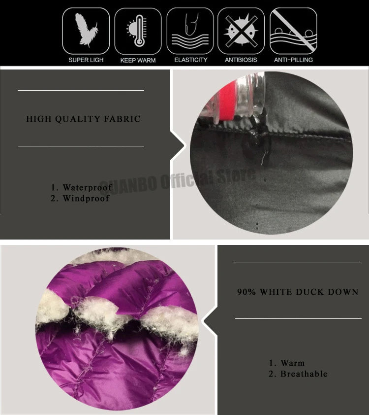 Women Spring Jacket Fashion Short Ultra Lightweight Packable Puffer Coats 15 Colors Female Down Warm Korean Slim Fit Parkas 5XL