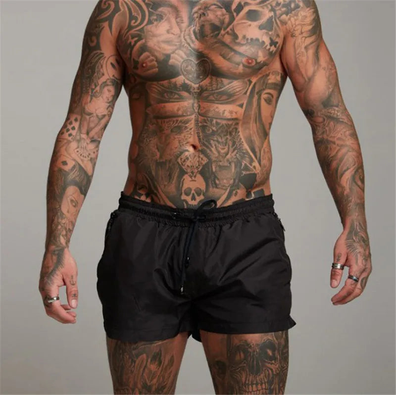 2025 Man Beach shorts Quick Dry Swimming Shorts gay Swimwear Man Swimsuit Swim Trunks Summer Bathing Beach Wear Surf Boxer mayo