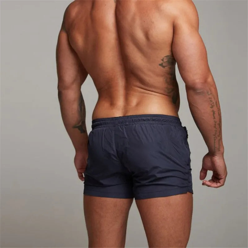 2025 Man Beach shorts Quick Dry Swimming Shorts gay Swimwear Man Swimsuit Swim Trunks Summer Bathing Beach Wear Surf Boxer mayo