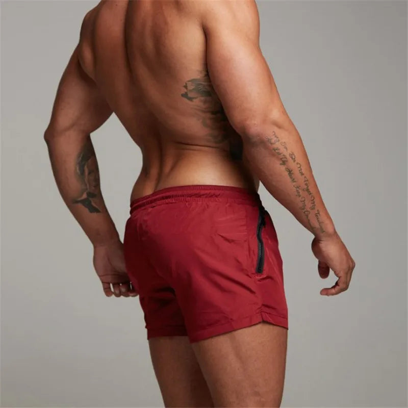 2025 Man Beach shorts Quick Dry Swimming Shorts gay Swimwear Man Swimsuit Swim Trunks Summer Bathing Beach Wear Surf Boxer mayo