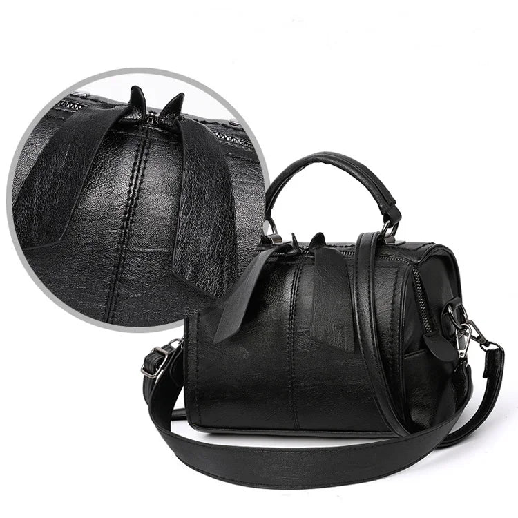 REPRCLA Fashion Elegant Handbag Women Shoulder Bag High Quality Crossbody Bags Designer PU Leather Ladies Hand Bags Tote