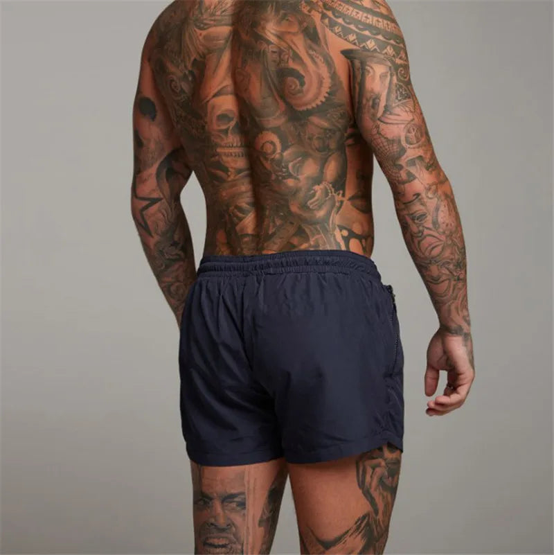 2025 Man Beach shorts Quick Dry Swimming Shorts gay Swimwear Man Swimsuit Swim Trunks Summer Bathing Beach Wear Surf Boxer mayo