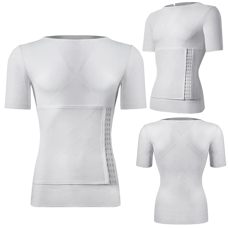Men Body Shaper Waist Trainer Tummy Control T-Shirt Compression Shirts Weight Loss Slimming Underwear Abdomen Slim Tank Tops