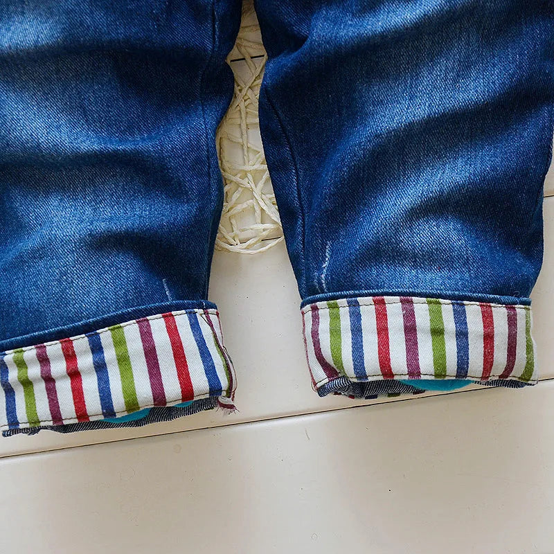 IENENS Kids Baby Boy Clothes Clothing Pants Girl Denim Jumper Jeans Overalls Toddler Infant Playsuit Dungarees Children Trousers