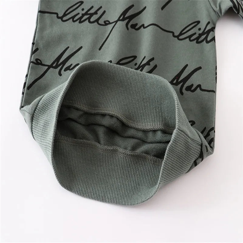Jumping Meters Autumn Spring Kids Sweatshirts With Letters Print  Boys Girls Cotton Clothes Hot Selling Toddler Shirts Tops