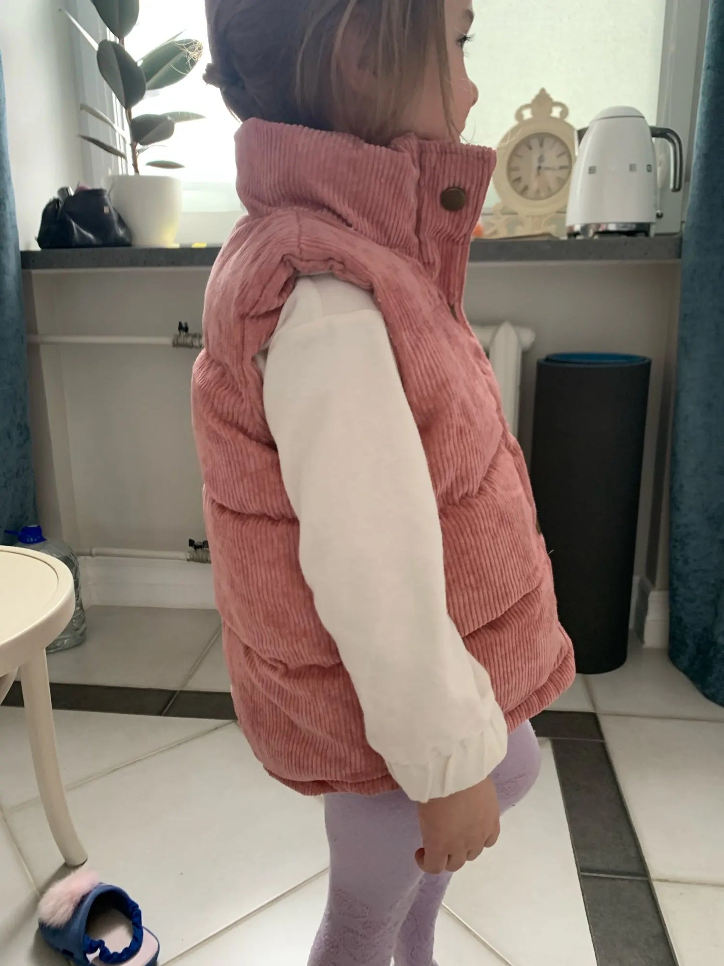 2023 Autumn Children Warm Thicken Vest Baby Cotton Waistcoat Kids Outerwear Coat Children Clothing Boys Girls Brand Jackets Vest