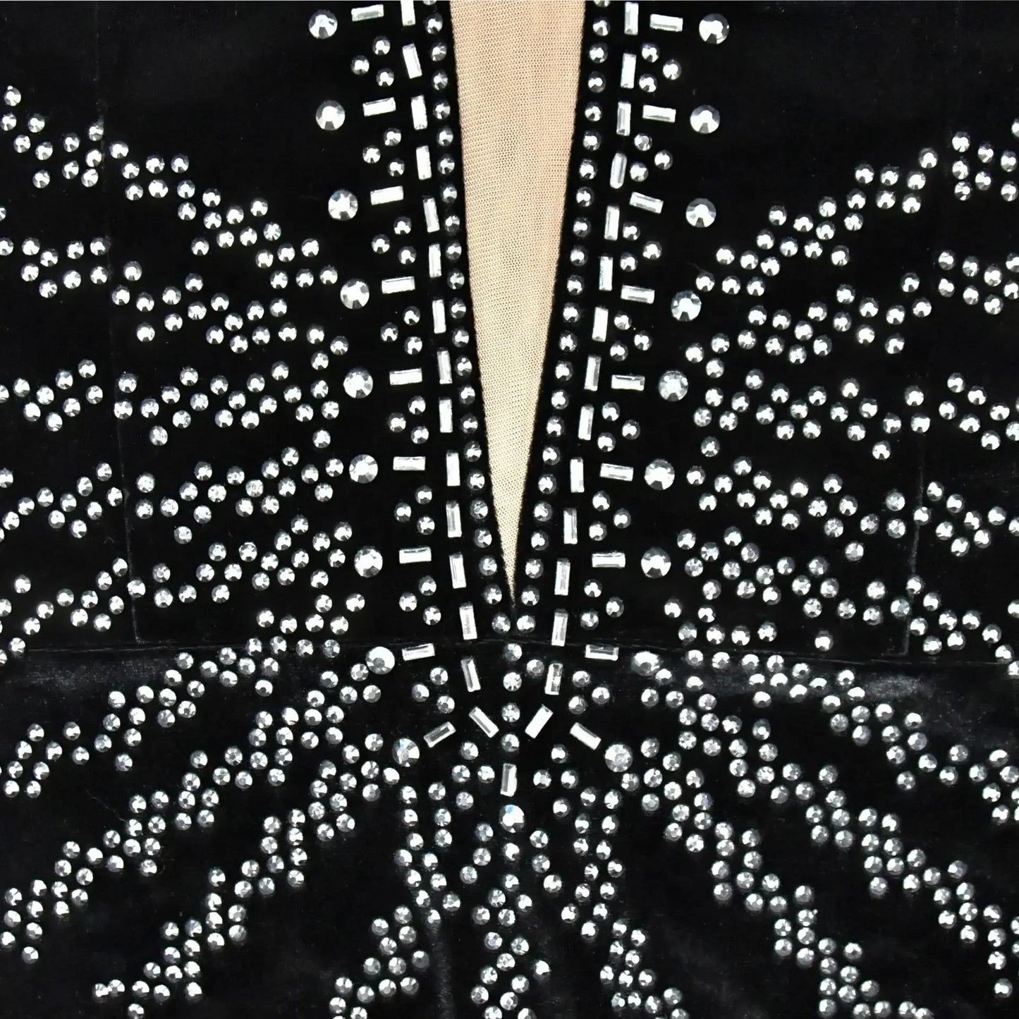 2025 Elegant Diamonds Velvet Long Party Dress for Women Sexy Deep V Evening Gown Formal Black Slim Dress Robe