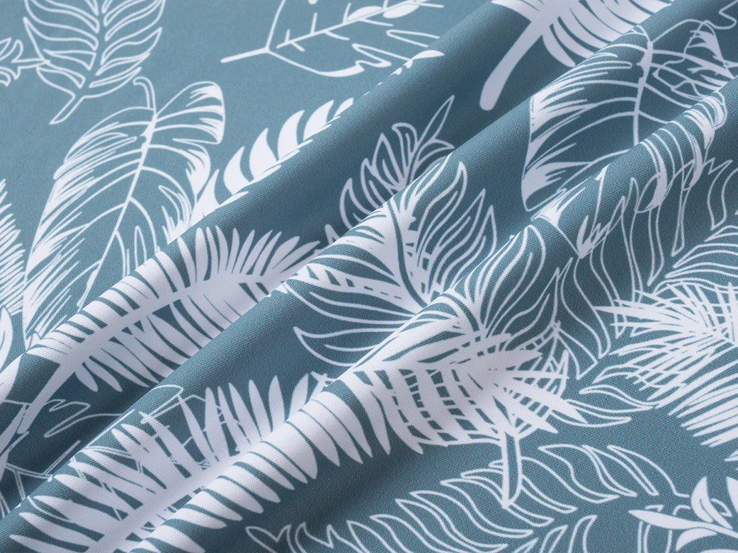 Men’s Hawaiian Shirt Shorts Set 2 Piece Tropical Print Short Sleeve Button Down Breathable Summer Beach Vacation MAGCOMSEN
